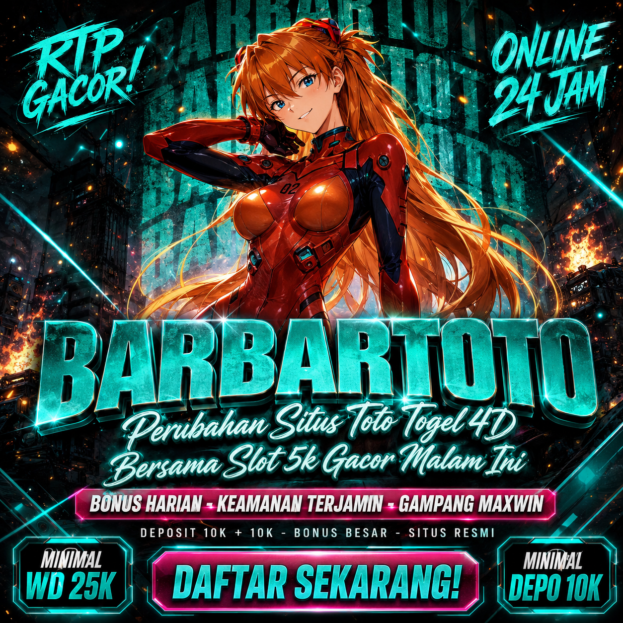 BARBARTOTO > Perubahan Situs Toto Togel 4D Bersama Slot 5k Gacor Malam Ini by Hey siriusly